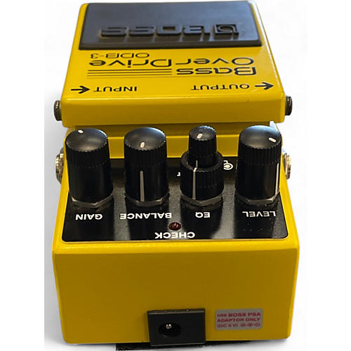Used BOSS ODB3 Bass Overdrive Bass Effect Pedal - musicians--Friend