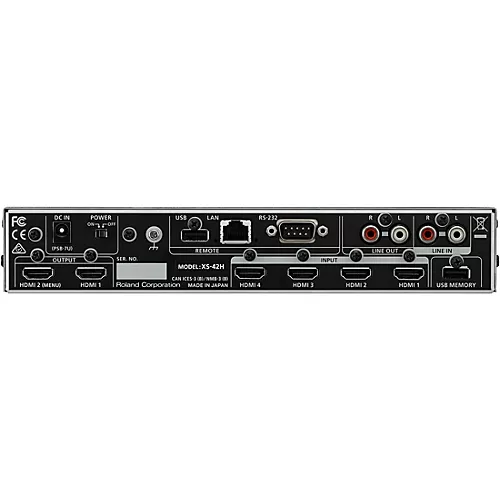 Roland XS-42H Compact Digital Matrix Switcher - musicians--Friend
