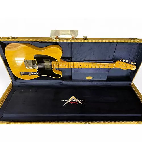 Used 2023 Fender 1952 Telecaster Heavy Relic CME Exclusive HS Custom Shop Butterscotch Blonde Solid Body Electric Guitar Butterscotch Blonde - musicians--Friend