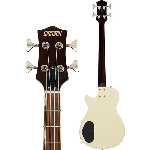 Gretsch Guitars Streamliner Jet Club Bass Single-Cut Short-Scale Bass Walnut Stain - musicians--Friend