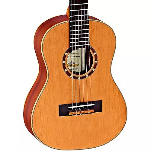 Ortega Family Series R122-1/4 1/4 Size Classical Guitar Satin Natural 0.25 - musicians--Friend