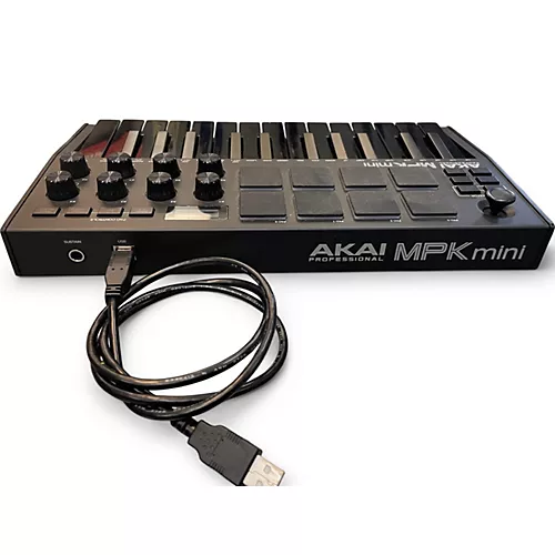 Used Akai Professional MPK Mini MKII MIDI Controller - musicians--Friend