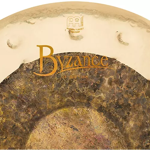 MEINL Byzance Extra Dry Dual Crash Cymbal 19 in. - musicians--Friend