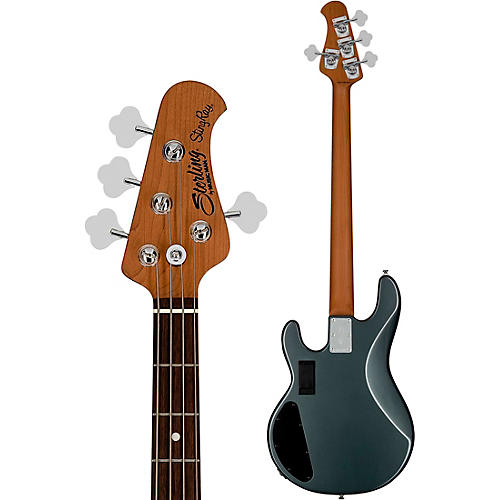 Sterling by Music Man StingRay RAY34 HH Bass Charcoal Frost - musicians--Friend