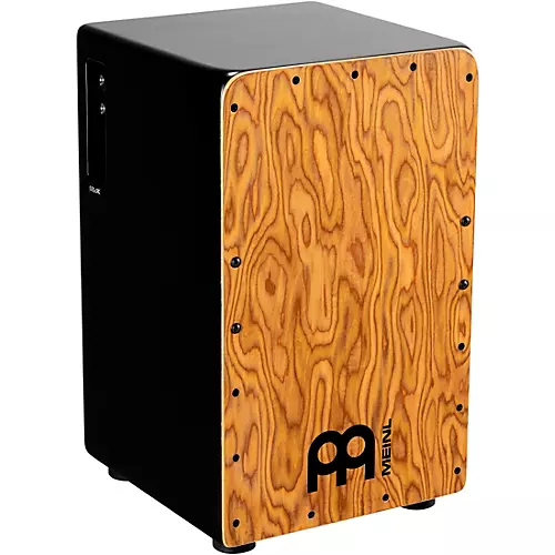 MEINL Woodcraft Series Professional Pickup Cajon with Makah Burl Frontplate - musicians--Friend