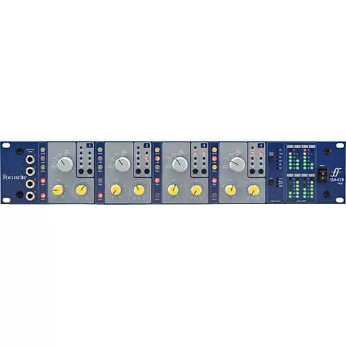 Focusrite ISA428 MKII 4-Channel Microphone Preamp - musicians--Friend