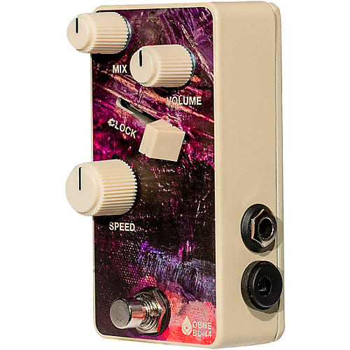 Old Blood Noise Endeavors BL-44 Reverse Variable Clock Effector Effects Pedal Cream and Purple - musicians--Friend