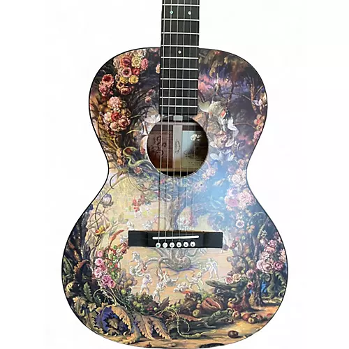 Used Martin 00L-OLIVER Custom Graphic Acoustic Guitar Custom Graphic - musicians--Friend