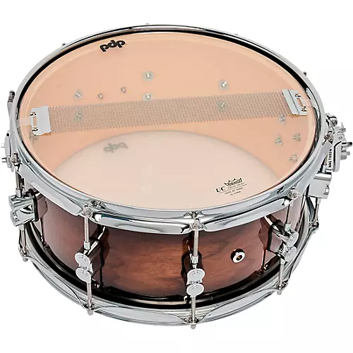 PDP by DW Concept Maple Exotic Snare Drum 14 x 6.5 in. Natural Honey Mahogany - musicians--Friend