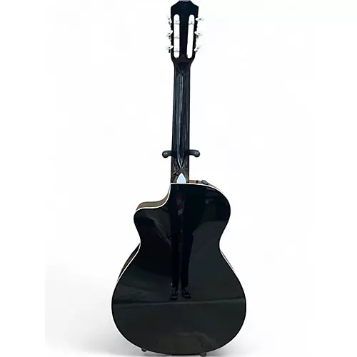 Used Taylor 212ce-N Black Limited Edition Classical Acoustic Electric Guitar Black Limited Edition - musicians--Friend