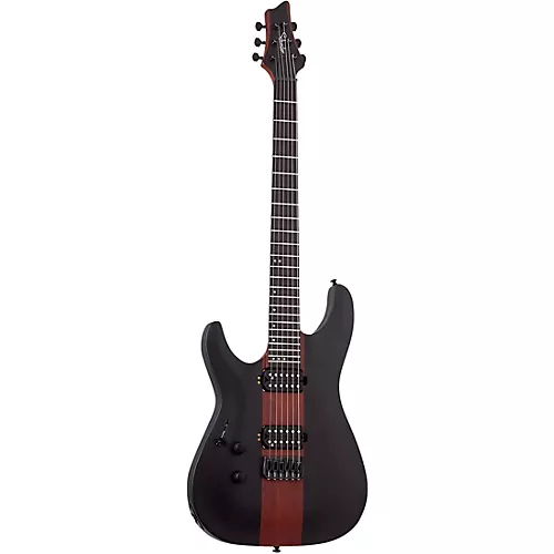 Schecter Guitar Research C-1 Rob Scallon Left-Handed Electric Guitar Satin Dark Roast - musicians--Friend