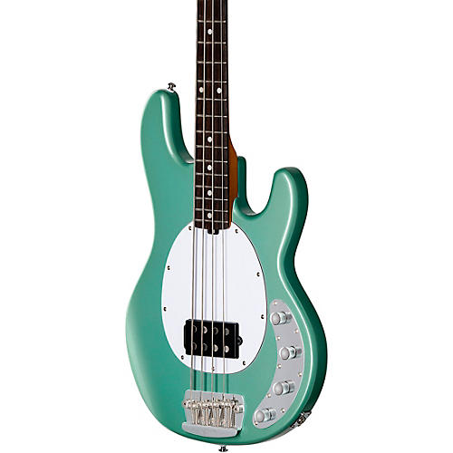 Sterling by Music Man StingRay RAY34 Bass Dorado Green - musicians--Friend