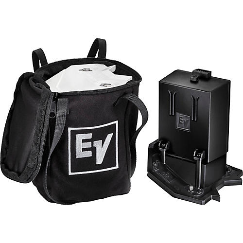 Electro-Voice EVERSE 12 Weatherized Battery-Powered Loudspeaker Pair With Extra Battery, Duffel Bags & Speaker Stands - musicians--Friend