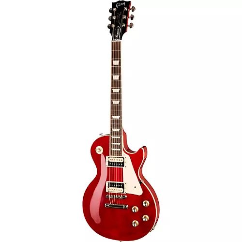 Gibson Les Paul Classic Electric Guitar Transparent Cherry - musicians--Friend