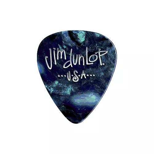 Dunlop Premium Celluloid Classic Guitar Picks 1 Dozen Purple Pearloid Medium - musicians--Friend