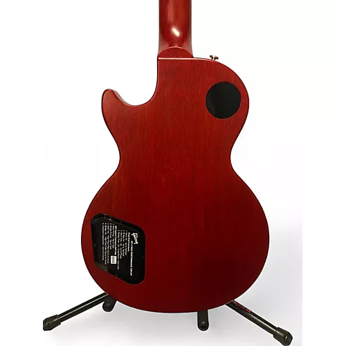 Used Gibson Les Paul Traditional Pro V Satin Top SATIN CHERRY Solid Body Electric Guitar SATIN CHERRY - musicians--Friend