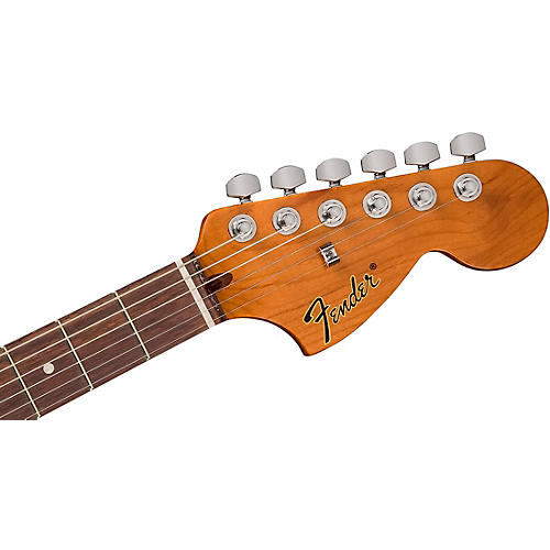 Fender Tom DeLonge Starcaster Electric Guitar Satin Shell Pink - musicians--Friend