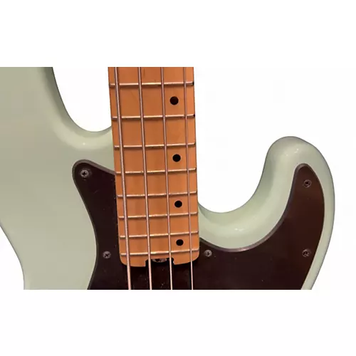 Used Schecter Guitar Research J4 Emerald Green Electric Bass Guitar Emerald Green - musicians--Friend