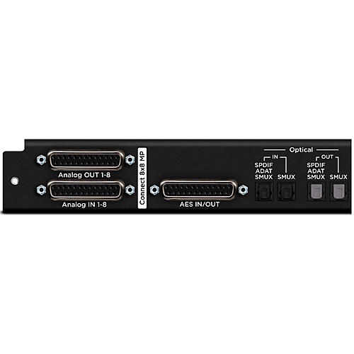 Apogee 8x8 Analog I/O Module w/ 8 Mic Pre Amps + 8x8 AES/OP I/O (SYM2 Thunderbolt and Dante Configurations Only) - musicians--Friend