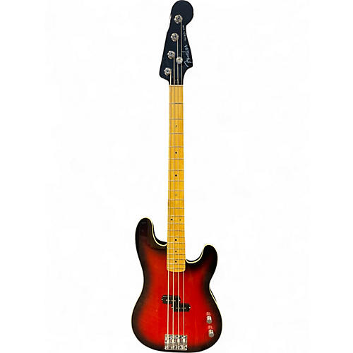 Used Fender Aerodyne II Jazz Bass Sunburst Electric Bass Guitar Sunburst - musicians--Friend