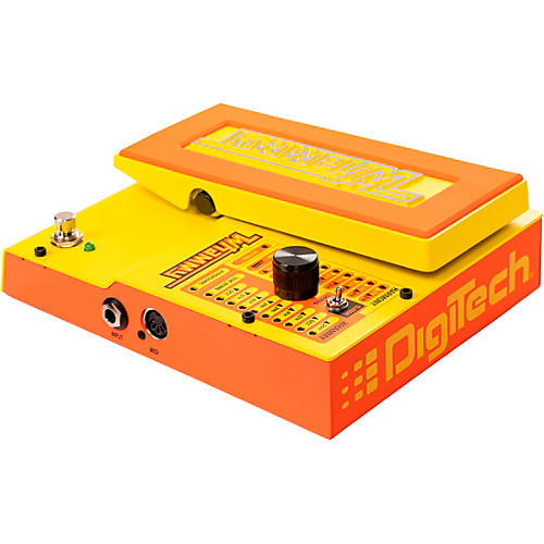 DigiTech MonoNeon Whammy Signature Whammy Effects Pedal Yellow and Orange - musicians--Friend