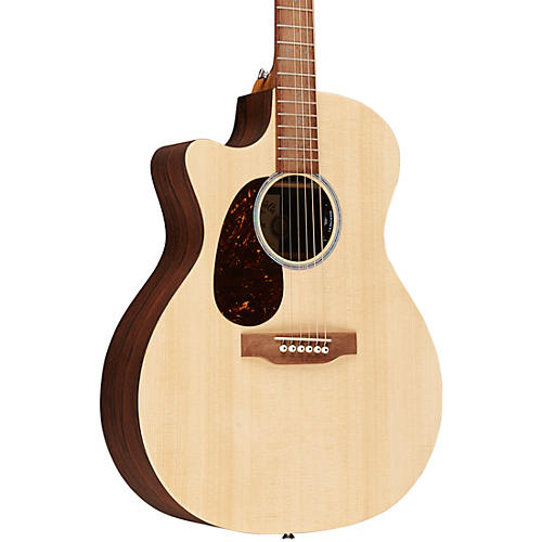 Martin GPCX2E X Series Cocobolo Left-Handed Grand Performance Acoustic-Electric Guitar Natural - musicians--Friend