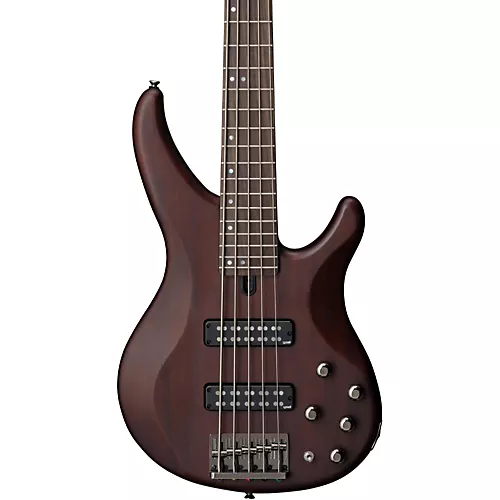 Yamaha TRBX505 5-String Premium Electric Bass Guitar Brick Burst Rosewood Fretboard - musicians--Friend