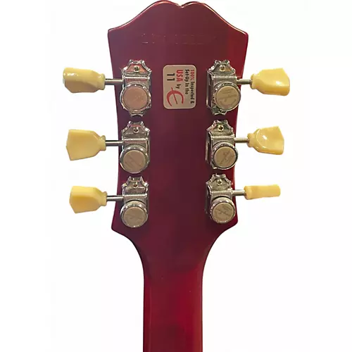 Used Epiphone Limited Edition Les Pual Satin Sunburst Solid Body Electric Guitar Satin Sunburst - musicians--Friend