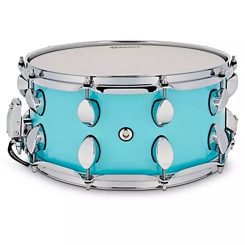 Premier Elite Maple 4-Ply Snare Drum 14 x 6.5 in. Babe Blue - musicians--Friend