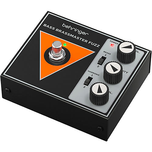 Behringer Bass Brassmaster Fuzz Effects Pedal Black - musicians--Friend