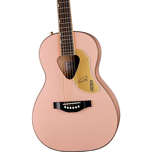 Gretsch Guitars G5021WPE Rancher Penguin Parlor Acoustic-Electric Guitar Shell Pink - musicians--Friend
