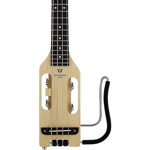 Traveler Guitar Ultra-Light Electric Travel Bass Gloss Black - musicians--Friend