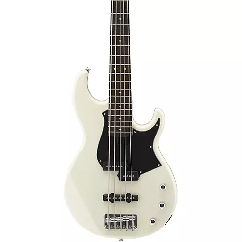 Yamaha BB235 5-String Electric Bass Natural Satin Black Pearl Pickguard - musicians--Friend