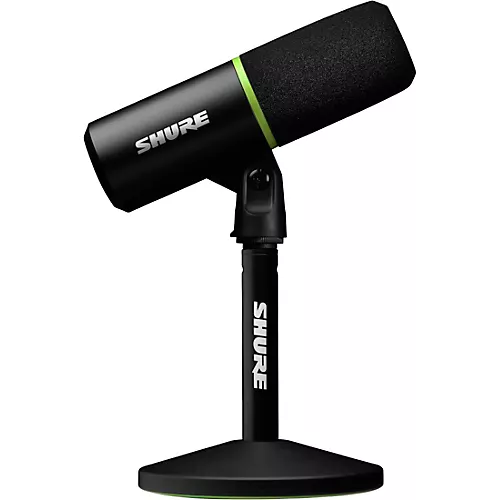 Shure MV6 USB Speech Microphone, Black - musicians--Friend