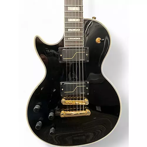 Used Epiphone MKH Origins Custom Black and Gold Electric Guitar Black and Gold - musicians--Friend