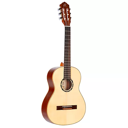 Ortega Family Series R121G-3/4 Classical Guitar Gloss Natural 3/4 Size - musicians--Friend