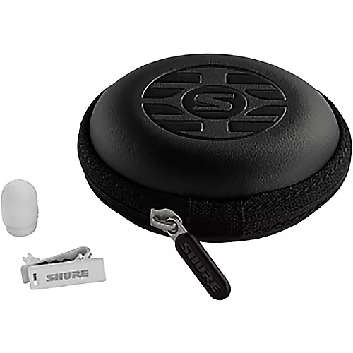 Shure UL4 UniPlex Cardioid Subminiature 4 Pin Lavalier Microphone White - musicians--Friend