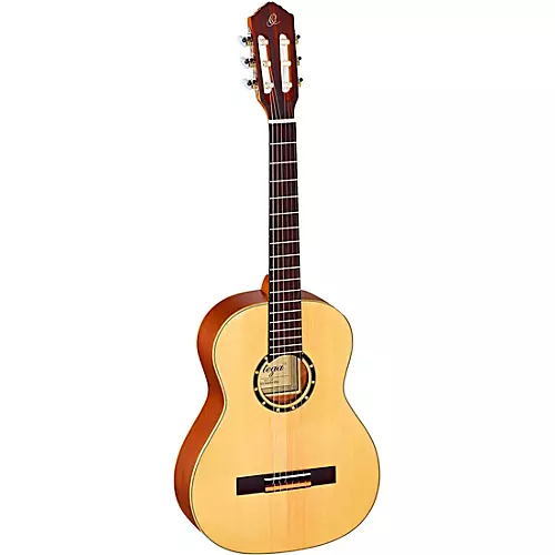 Ortega Family Series R121-3/4 3/4 Size Classical Guitar Satin Natural 0.75 - musicians--Friend