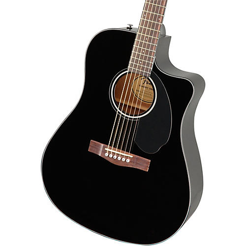 Fender CD-60SCE Dreadnought Acoustic-Electric Guitar Natural - musicians--Friend