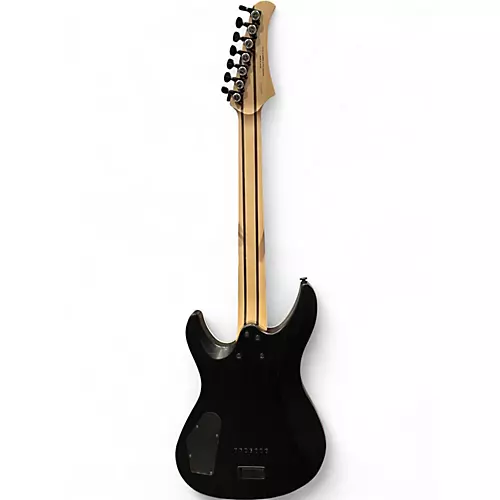 Used Fujigen JMY72ASHE 7-String OPEN PORE BLACK Solid Body Electric Guitar OPEN PORE BLACK - musicians--Friend