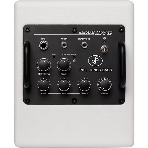 Phil Jones Bass X4C Nanobass 1x4 35W Bass Combo Amp White - musicians--Friend