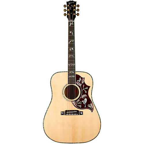 Gibson Hummingbird Custom Koa Acoustic Guitar Antique Natural - musicians--Friend