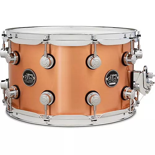 DW DW Performance Series 1 mm Polished Copper Snare Drum 14 x 6.5 in. - musicians--Friend