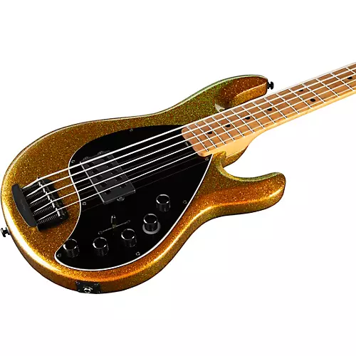 Ernie Ball Music Man DarkRay 5 H Ebony Fingerboard 5-String Electric Bass Dark Rainbow - musicians--Friend