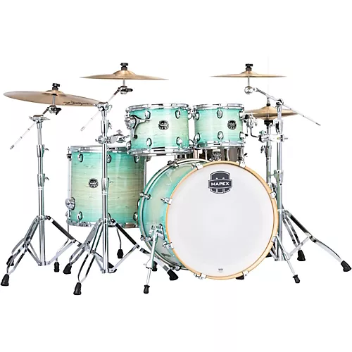 Open-Box Mapex Armory Series Exotic Rock Shell Pack Condition 1 - Mint Ultramarine Gloss - musicians--Friend