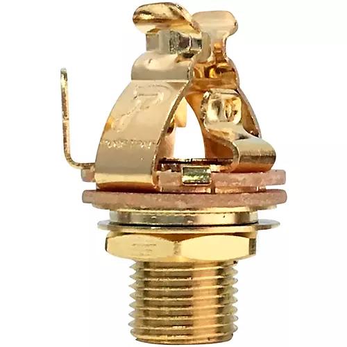 Pure Tone Technologies Pure Tone Mono Output Jack Black Nickel - musicians--Friend