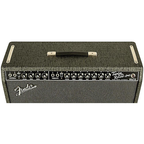 Fender GB George Benson Twin Reverb 2x12 Guitar Combo Amp Gray - musicians--Friend