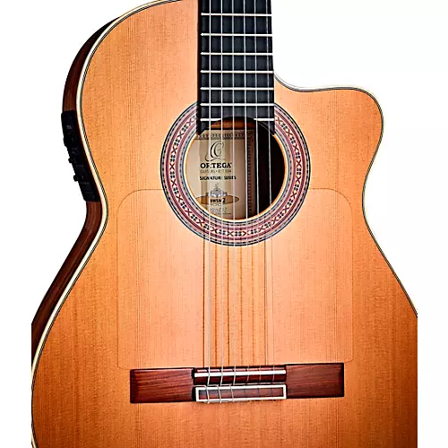 Ortega BWSM/2 Ben Woods Signature Flamenco Acoustic-Electric Guitar Natural - musicians--Friend