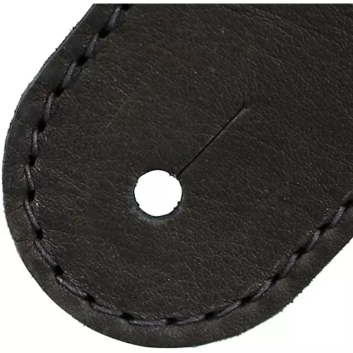 RICHTER Raw V Nappa Guitar Strap Black - musicians--Friend