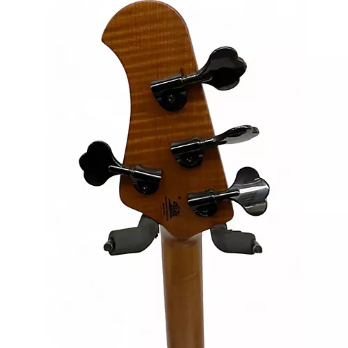 Used Ernie Ball Music Man BFR Slugger 4 HH Natural Electric Bass Guitar Natural - musicians--Friend